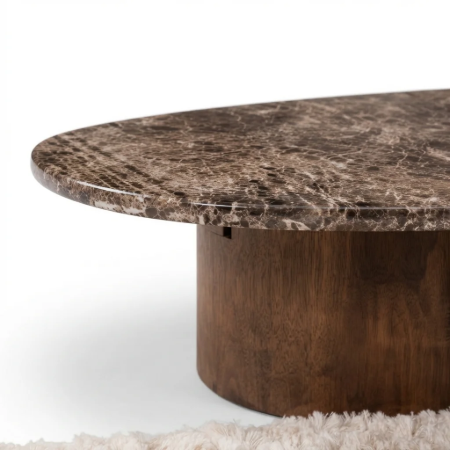 Picture of Organic Coffee Table Wow Mango Wood, Natural color