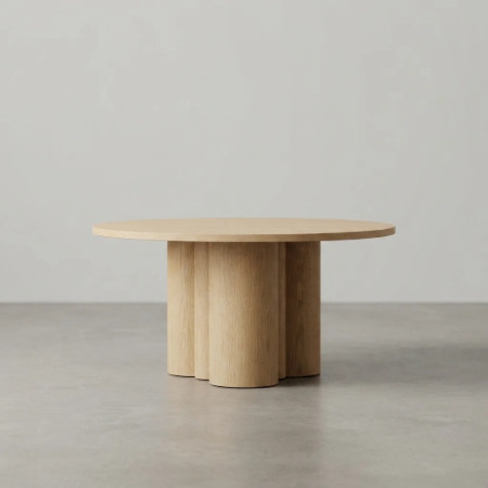 Picture of Round Dining Table Anh MDF, 110cm