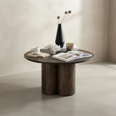 Picture of Round Dining Table Anh MDF, 110cm