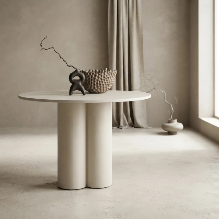 Picture of Round Coffee Table Anh MDF, 80cm