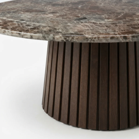 Picture of Round Coffee Table Aspen Marble