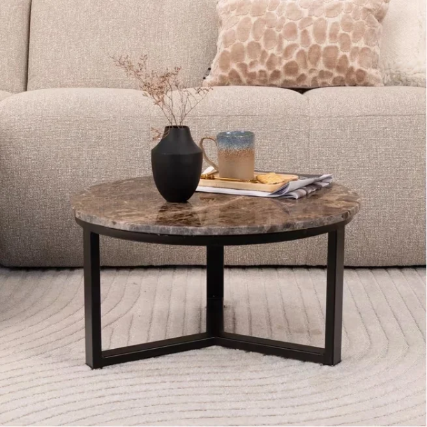 Picture of Round Coffee Table Seven Marble