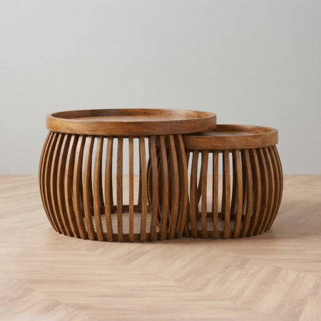 Picture of Round Coffee Table Twiggy Mango Wood