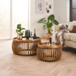 Picture of Round Coffee Table Twiggy Mango Wood
