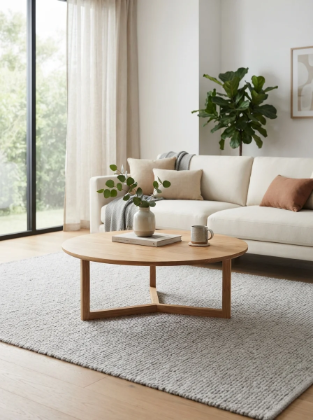 Picture for category Round coffee table
