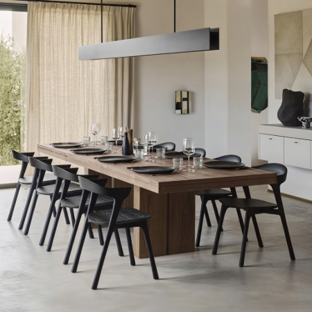 Picture of Extendable Dining Table Double Wood