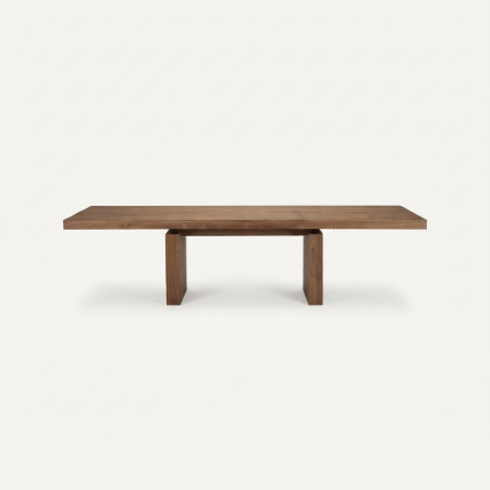 Picture of Extendable Dining Table Double Wood