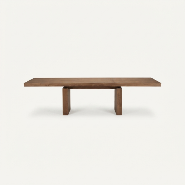 Picture of Extendable Dining Table Double Wood