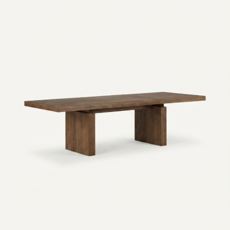 Picture of Extendable Dining Table Double Wood