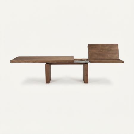Picture of Extendable Dining Table Double Wood