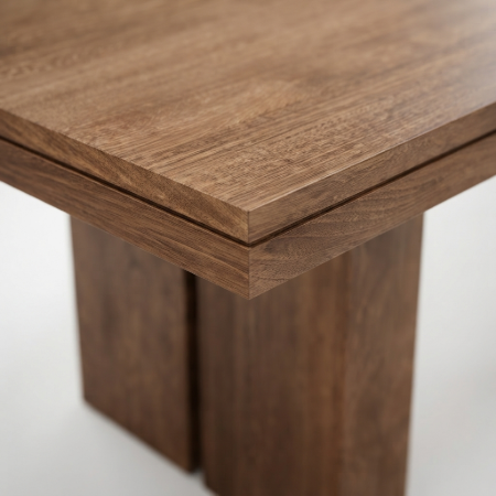 Picture of Extendable Dining Table Double Wood