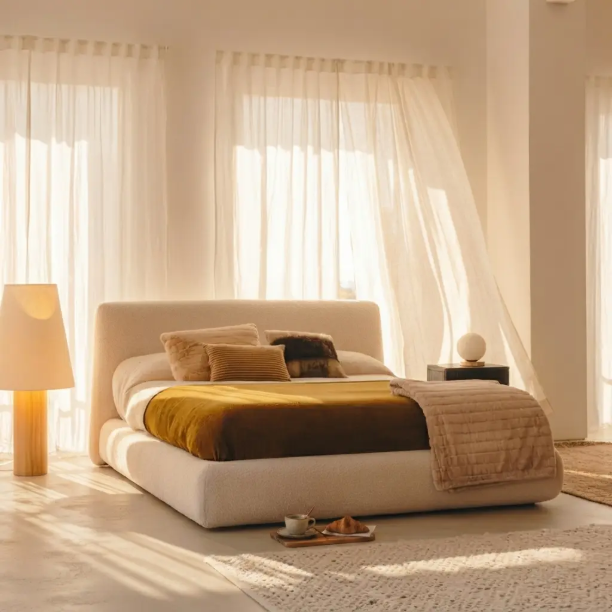 Picture of Bed Martina Bouclé